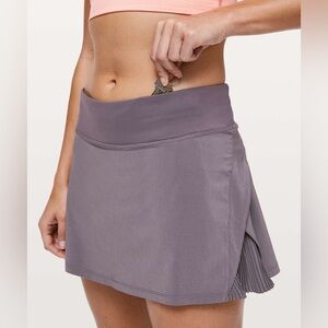 Lululemon Play off the Pleats Skirt